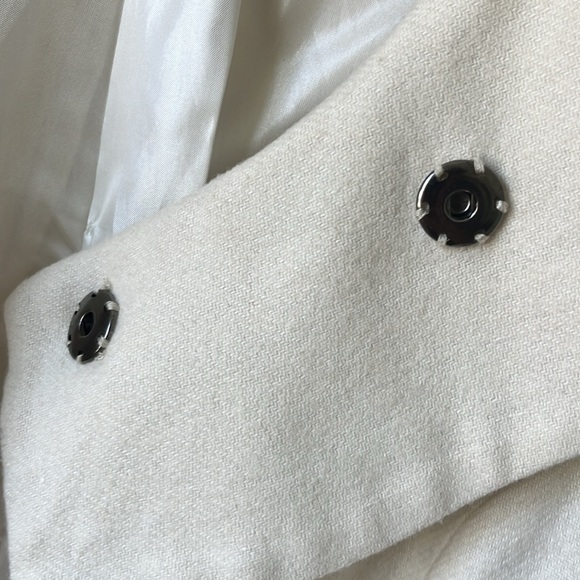 Lux Woman’s A-line Jacket by Pink Martini. Cream Colour Size M - Picture 7 of 8